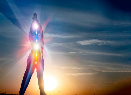 Chakrenmeditation: Foto: © Chepko_Danil_Vitalevich / shutterstock / #2208481403